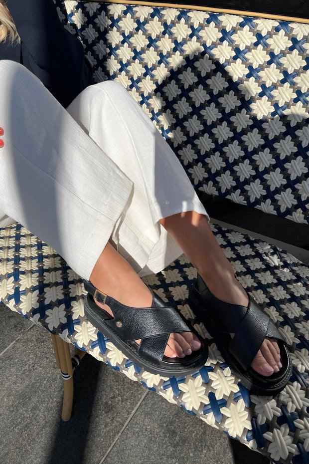 Summertime Sandal | Sort | Sandal fra Copenhagen Shoes