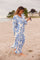 Wisteria Print Dress | Blue | Kjole fra French Laundry