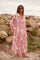 Wisteria Print Dress | Pink | Kjole fra French Laundry