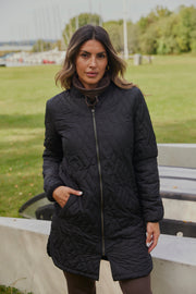 Lola quilt jacket | Sort | Jakke fra French Laundry