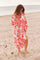 Wisteria Print Dress | Rød | Kjole fra French Laundry