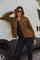 Ada Teddy Jacket | Army | Jakke fra French Laundry
