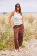 Pointelle Top | White | Top fra Atelier C – nedsat