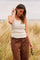 Pointelle Top | White | Top fra Atelier C