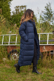 Asta Coat | Blå | Frakke fra French Laundry