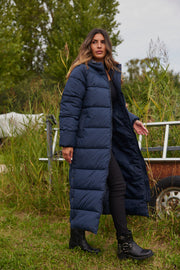 Asta Coat | Blå | Frakke fra French Laundry