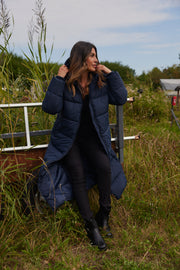 Asta Coat | Blå | Frakke fra French Laundry
