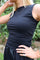 Alma Turn Top | Black | Vendbar top fra Liberté