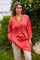 Maja Tunic | Red | Kjole fra Atelier C