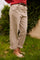 Cotton Frill Pants | Beige | Bukser fra Atelier C