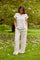 Chloe Pants | Beige | Bukser fra French Laundry
