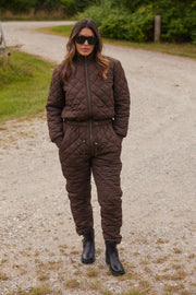Lolly quilt jumpsuit | Brun | Termodragt fra French Laundry