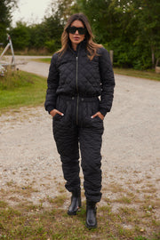 Lolly quilt jumpsuit | Sort | Termodragt fra French Laundry