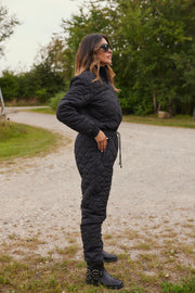 Lolly quilt jumpsuit | Sort | Termodragt fra French Laundry