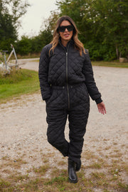 Lolly quilt jumpsuit | Sort | Termodragt fra French Laundry