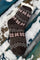 Fluffy Xmas Sock | Dark Brown | Julesokker fra Lazy Bear