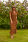 Azure Long Dress | Beige | Kjole fra French Laundry