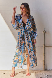 Kailani | Blue Print | Kimono fra Statebird