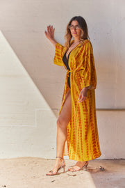 Mauna Kea Kimono | Yellow | Kimono fra Statebird