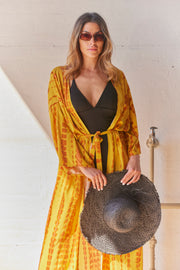 Mauna Kea Kimono | Yellow | Kimono fra Statebird