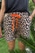 Alma Shorts | Lux Leo X Neon Orange | Shorts fra Liberté