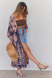 Mauna Kea Kimono | Apricot | Kimono fra Statebird