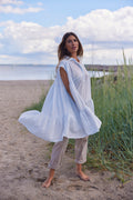 Honeysuckle Flow Tunic | Sky Blue