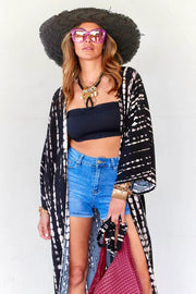 Mauna Kea Kimono | Black | Kimono fra Statebird