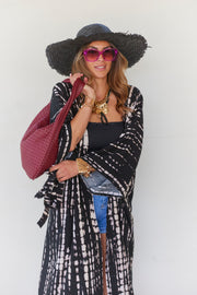 Mauna Kea Kimono | Black | Kimono fra Statebird