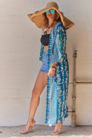 Mana Luxe | Blue | Kimono fra Statebird
