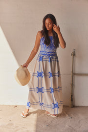 Firenze Cobolt Dress | Blue | Kjole fra Atelier C