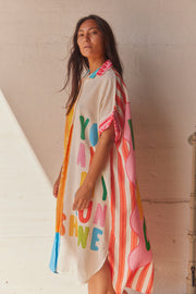 Lemonciello Shirt Dress | Orange | Kjole fra Atelier C