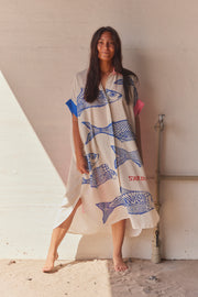 Sardinia Shirt Dress | White | Kjole fra Atelier C
