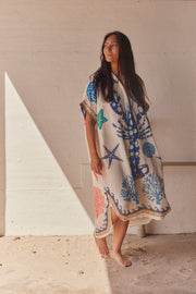 Langusta Lobster Shirt Dress | Navy | Kjole fra Atelier C
