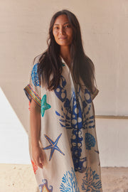 Langusta Lobster Shirt Dress | Navy | Kjole fra Atelier C