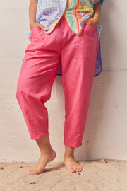 Cropped Pants FY016  | Fuchsia | Bukser fra Atelier C