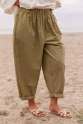 Jenna Pants | Olive | Bukser fra Atelier C