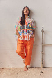 Cropped Pants FY016  | Orange Popsicle | Bukser fra Atelier C
