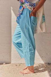 Cropped Pants FY016  | Blue | Bukser fra Atelier C
