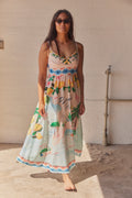 Paradise Island Kleid | Mehrfarbig | Kleid von Atelier C