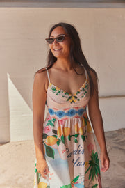 Paradise Island Dress | Multi | Kjole fra Atelier C