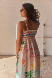 Paradise Island Dress | Multi | Kjole fra Atelier C