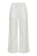 Polly Cotton Pants | White – nedsat
