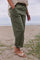 Cotton Frill Pants | Army | Bukser fra Atelier C