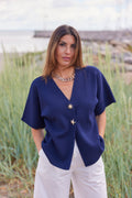 Sonja Cardigan Jacket | Navy