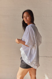 Mary Broderie Anglaise Top | Bluse fra Atelier C