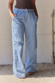 Lisea Pants 204769 | Light Blue Denim | Bukser fra Freequent