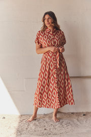 Mary Patterned Dress | Kjole fra French Laundry