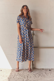 Mary Patterned Dress | Kjole fra French Laundry