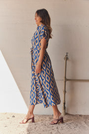 Mary Patterned Dress | Kjole fra French Laundry